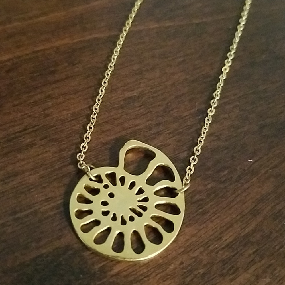 Gold Nautilus 🐚 Necklace